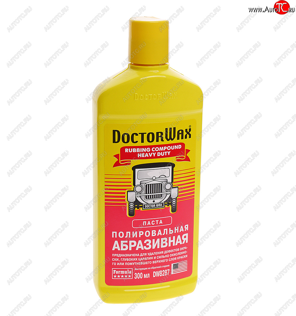 699 р. Полироль кузова абразивная 300мл DOCTOR WAX DOCTOR WAX dw8287  с доставкой в г. Керчь