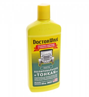 759 р. Полироль кузова абразивная мелкая 300мл DOCTOR WAX DOCTOR WAX dw8307  с доставкой в г. Керчь. Увеличить фотографию 1