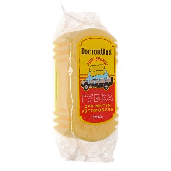 237 р. Губка DOCTOR WAX для мытья 12х25х7см HI-GEAR DOCTOR WAX HI-GEAR dw8608  с доставкой в г. Керчь. Увеличить фотографию 1