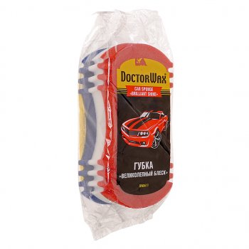 249 р. Губка для мойки автомобиля БЛЕСК ОБЕЩАЮ DOCTOR WAX DOCTOR WAX dw8611  с доставкой в г. Керчь. Увеличить фотографию 1