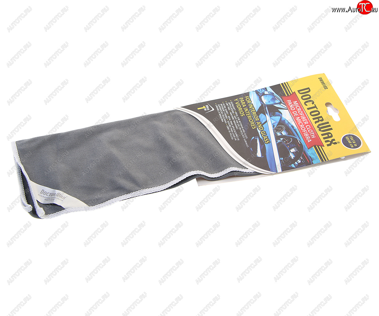220 р. Салфетка микрофибра для стекол 40х40см DOCTOR WAX DOCTOR WAX dw9910s DOCTOR WAX dw9910s  с доставкой в г. Керчь