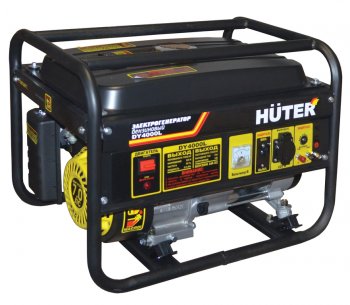 28 999 р. Бензогенератор 3.0кВт 4такт. расх.=0.4лкВтч. бак=15л HUTER HUTER dy4000l  с доставкой в г. Керчь. Увеличить фотографию 1