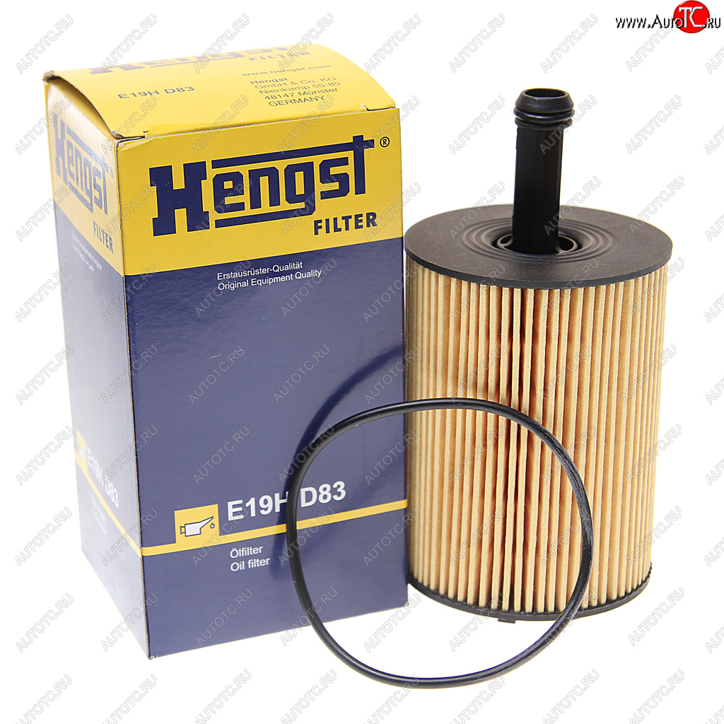 469 р. Фильтр масляный VW T5 (03-),Passat (05-),Touran,Tiguan AUDI A3,A4,A6 SKODA Octavia (TDI) HENGST HENGST e19hd83  с доставкой в г. Керчь