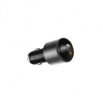 1 259 р. Устройство зарядное в прикуриватель с трансмиттером (bluetooth,hands free) HOCO HOCO e19 metal gray  с доставкой в г. Керчь. Увеличить фотографию 4