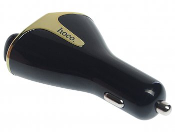 1 039 р. Устройство зарядное в прикуриватель 2USB 12V HOCO HOCO e47 black HOCO e47 black  с доставкой в г. Керчь. Увеличить фотографию 2