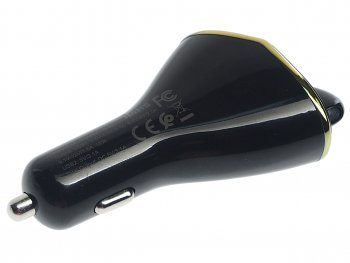 1 039 р. Устройство зарядное в прикуриватель 2USB 12V HOCO HOCO e47 black HOCO e47 black  с доставкой в г. Керчь. Увеличить фотографию 3