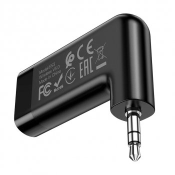 699 р. Адаптер Bluetooth автомобильный черный HOCO HOCO e53 black HOCO e53 black  с доставкой в г. Керчь. Увеличить фотографию 2