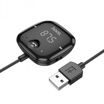 839 р. Модулятор FM плеер bluetooth HOCO HOCO e65 black  с доставкой в г. Керчь. Увеличить фотографию 4