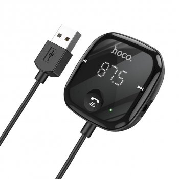 839 р. Модулятор FM плеер bluetooth HOCO HOCO e65 black  с доставкой в г. Керчь. Увеличить фотографию 1