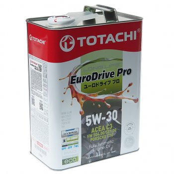 5 999 р. Масло моторное EURODRIVE PRO LL C3SN 5W30 синт.4л TOTACHI TOTACHI e7804  с доставкой в г. Керчь. Увеличить фотографию 1