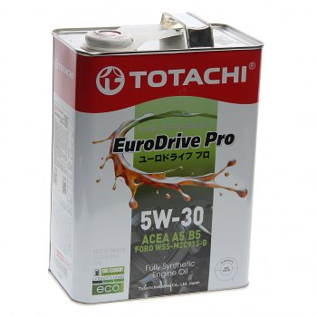 5 399 р. Масло моторное EURODRIVE PRO FE A5B5 5W30 синт.4л TOTACHI TOTACHI e7904  с доставкой в г. Керчь. Увеличить фотографию 1