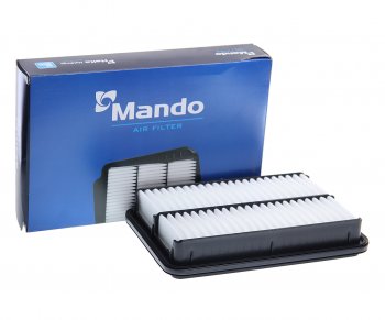 329 р. Фильтр воздушный HYUNDAI Santa Fe (00-) (2.0) MANDO MANDO eaf00053m  с доставкой в г. Керчь. Увеличить фотографию 2