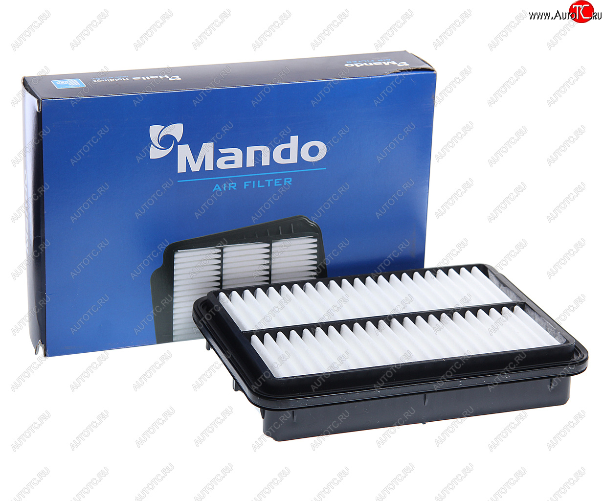 329 р. Фильтр воздушный HYUNDAI Santa Fe (00-) (2.0) MANDO MANDO eaf00053m  с доставкой в г. Керчь
