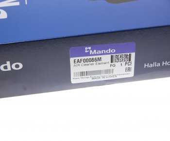 579 р. Фильтр воздушный HYUNDAI Grandeur,XG KIA Opirus (03-) MANDO MANDO eaf00086m MANDO eaf00086m  с доставкой в г. Керчь. Увеличить фотографию 2