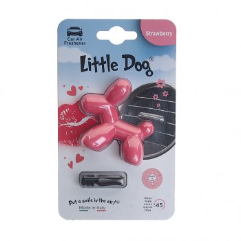 Ароматизатор на дефлектор полимерный (Клубника) Little Dog DRIVE INT DRIVE INT ed1111