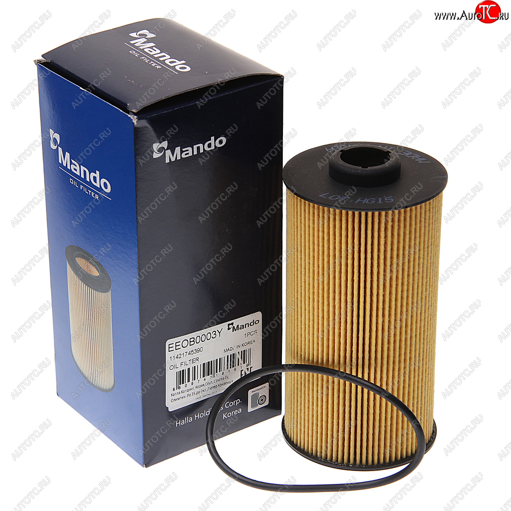 218 р. Фильтр масляный LAND ROVER Range Rover (02-05) (4.4) BMW 5 (E34,E39) (M60M62) MANDO MANDO eeob0003y  с доставкой в г. Керчь