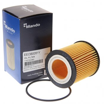 132 р. Фильтр масляный BMW 5 (E60),3 (E90),1 (E81),X3 (E83),X5 (E70),7 (E65),6 (E63) MANDO MANDO eeob0051y  с доставкой в г. Керчь. Увеличить фотографию 1