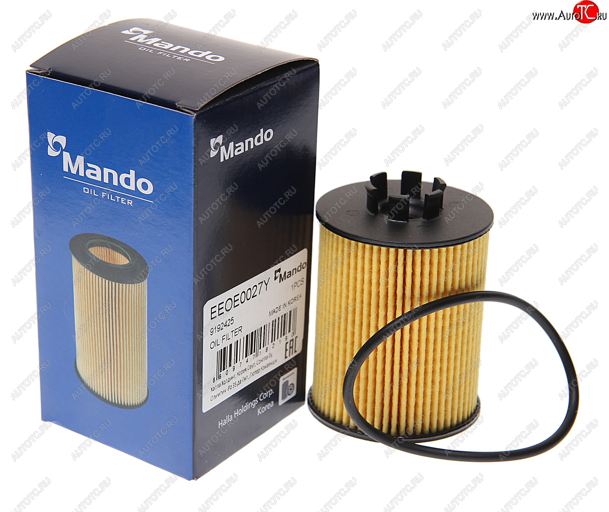 299 р. Фильтр масляный OPEL Agila A (00-08),Astra H (04-),Corsa C (00-06) MANDO MANDO eeoe0027y  с доставкой в г. Керчь