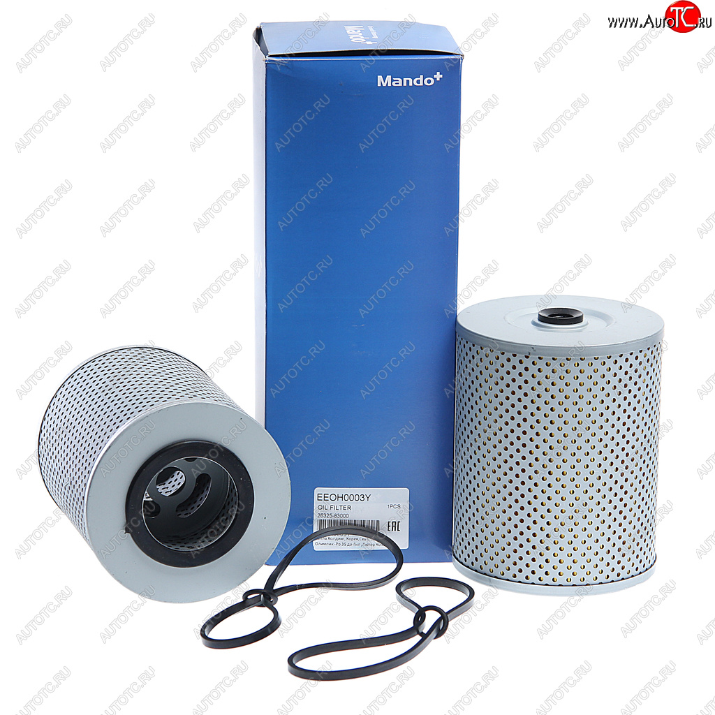 2 569 р. Фильтр масляный HYUNDAI HD170,270,450,AeroSpace дв.D6ACAVABDD комплект MANDO MANDO eeoh0003y  с доставкой в г. Керчь