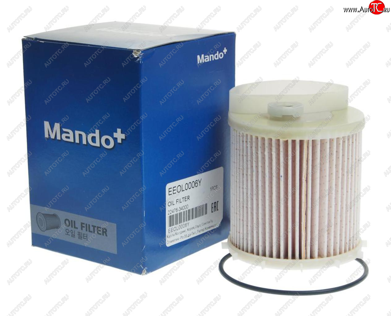 1 279 р. Фильтр топливный SSANGYONG Actyon (10-),Actyon Sports (12-),Rexton (12-) (D20) MANDO MANDO eeol0006y  с доставкой в г. Керчь
