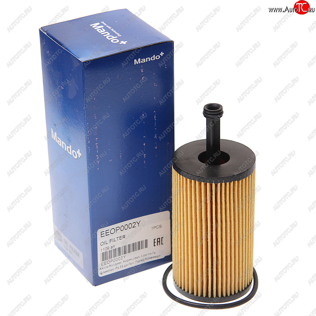 319 р. Фильтр масляный PEUGEOT 206,306,307,Partner CITROEN C2,C3 MANDO MANDO eeop0002y  с доставкой в г. Керчь