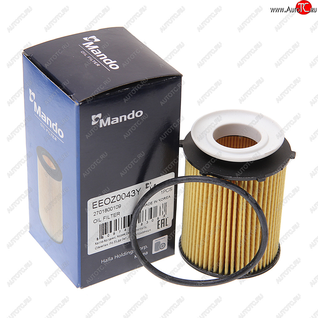 1 399 р. Фильтр масляный MERCEDES A (W176),B (W246),C (W204),CLA (C117) (M270/M274) MANDO MANDO eeoz0043y MANDO eeoz0043y  с доставкой в г. Керчь