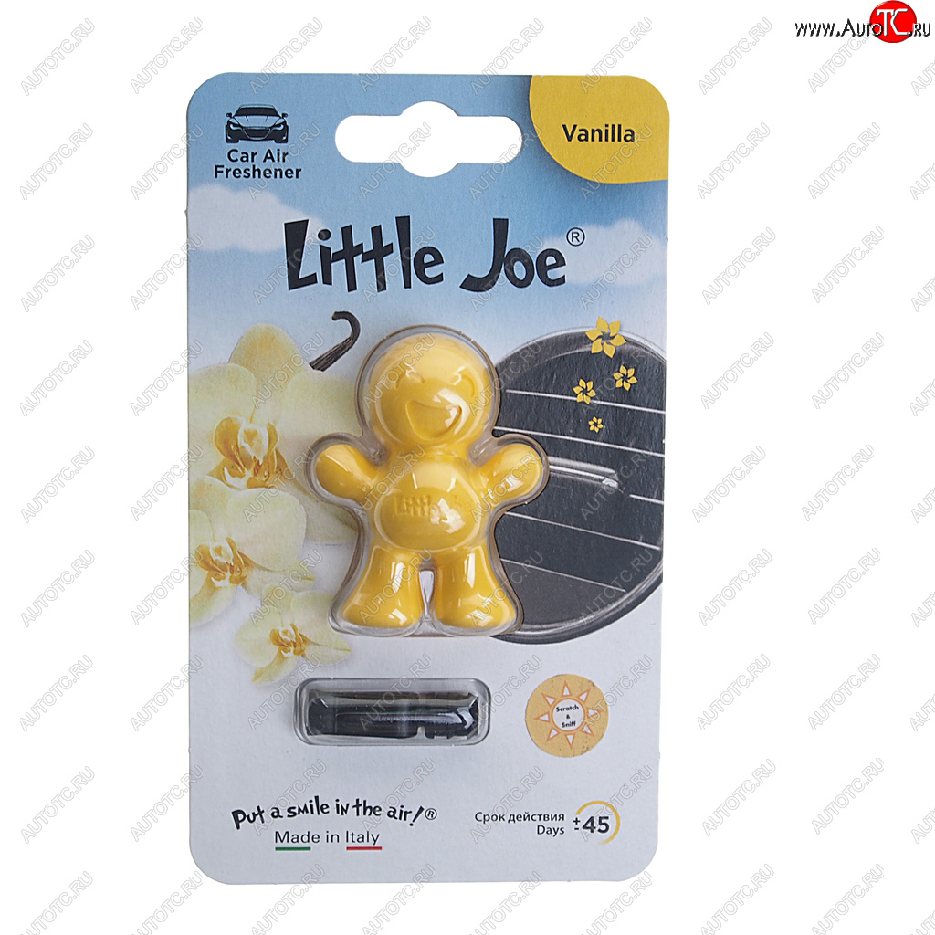 295 р. Ароматизатор на дефлектор полимерный (Ваниль) Little Joe Classic DRIVE INT DRIVE INT ef0101  с доставкой в г. Керчь