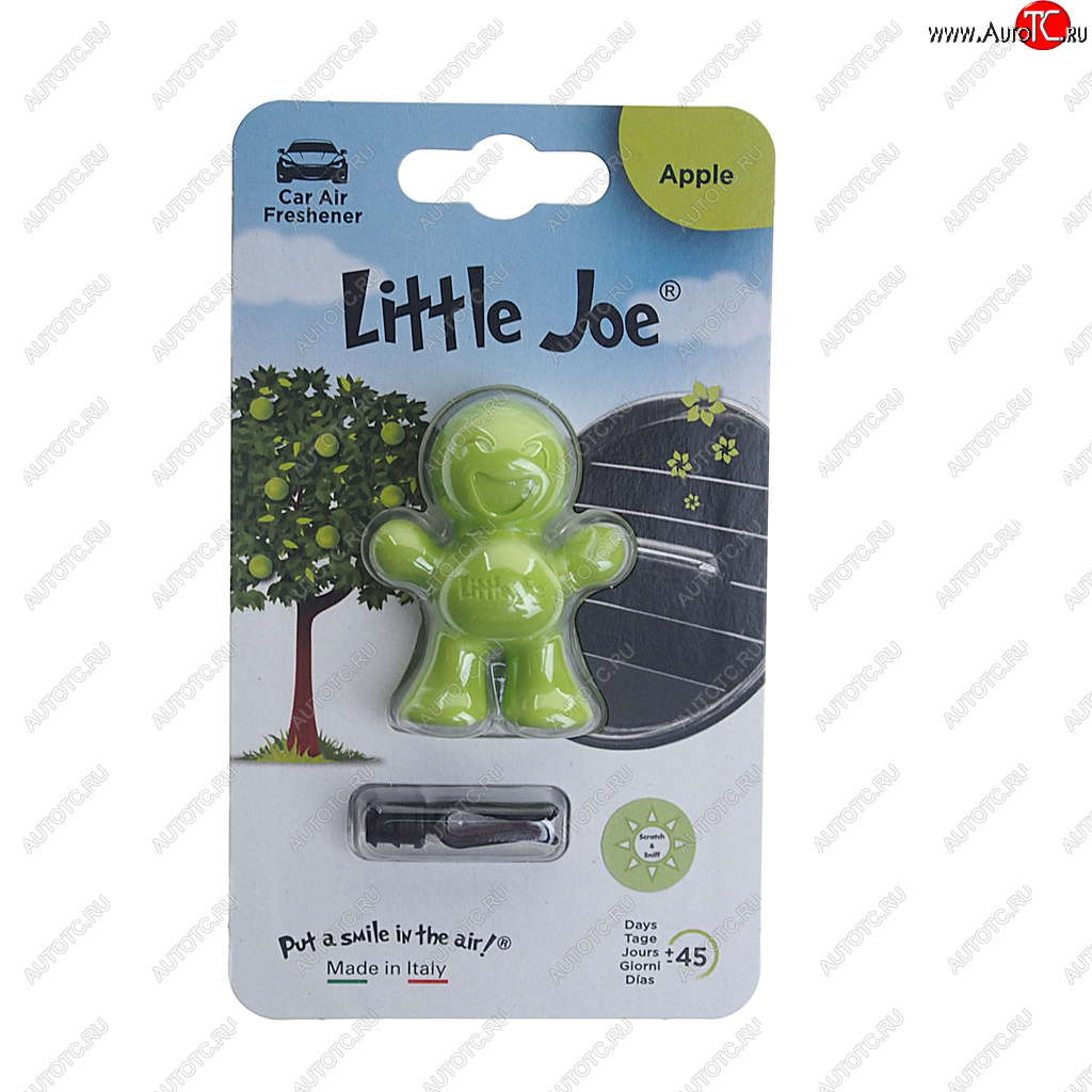 299 р. Ароматизатор на дефлектор полимерный (Яблоко) Little Joe Classic DRIVE INT DRIVE INT ef3243  с доставкой в г. Керчь