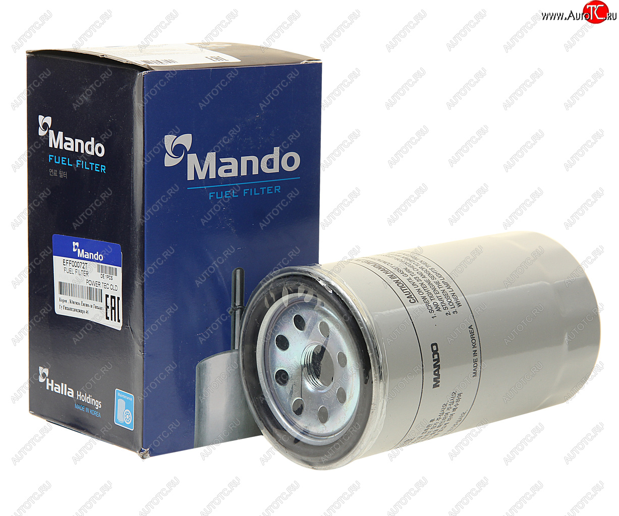 1 349 р. Фильтр топливный HYUNDAI HD260,270,320,370,500,1000,AeroQueen дв.D6CA3841 MANDO MANDO eff00072t  с доставкой в г. Керчь