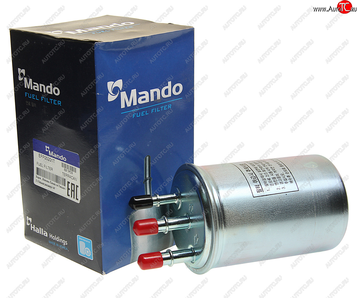 2 979 р. Фильтр топливный HYUNDAI Terracan KIA Bongo 3 (06-),Carnival (2.9) MANDO MANDO eff00201t  с доставкой в г. Керчь