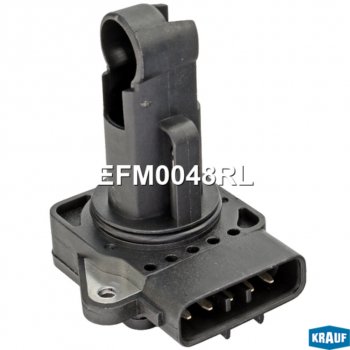 Датчик массового расхода воздуха MAZDA 2,3,5,6 (дв.ZJ-VE/ZY-VE/LF/L5-VE) KRAUF KRAUF efm0048rl KRAUF efm0048rl