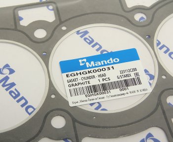 389 р. Прокладка головки блока HYUNDAI Starex H-1 (08-) (2.4) (G) MANDO MANDO eghgk00031 MANDO eghgk00031  с доставкой в г. Керчь. Увеличить фотографию 2