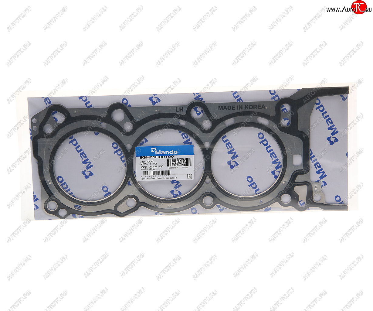 1 269 р. Прокладка головки блока HYUNDAI Sonata NF (08-) KIA Sorento (07-) (3.3) левая (M) MANDO MANDO eghmh00100 MANDO eghmh00100  с доставкой в г. Керчь