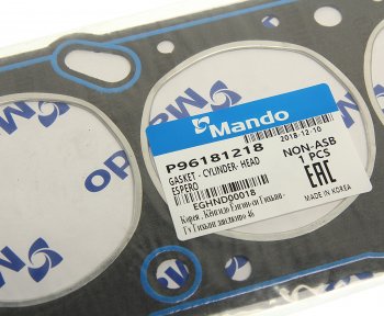 679 р. Прокладка головки блока DAEWOO Nexia (16V) (AF) MANDO MANDO eghnd00018  с доставкой в г. Керчь. Увеличить фотографию 2