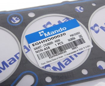 429 р. Прокладка головки блока CHEVROLET Lanos (97-) (DOHC) (AF) MANDO MANDO eghnd00020 MANDO eghnd00020  с доставкой в г. Керчь. Увеличить фотографию 2