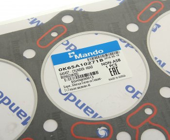 1 449 р. Прокладка головки блока KIA Bongo 3 (06-) (2.7 J2) (AF) MANDO MANDO eghnk00013  с доставкой в г. Керчь. Увеличить фотографию 2