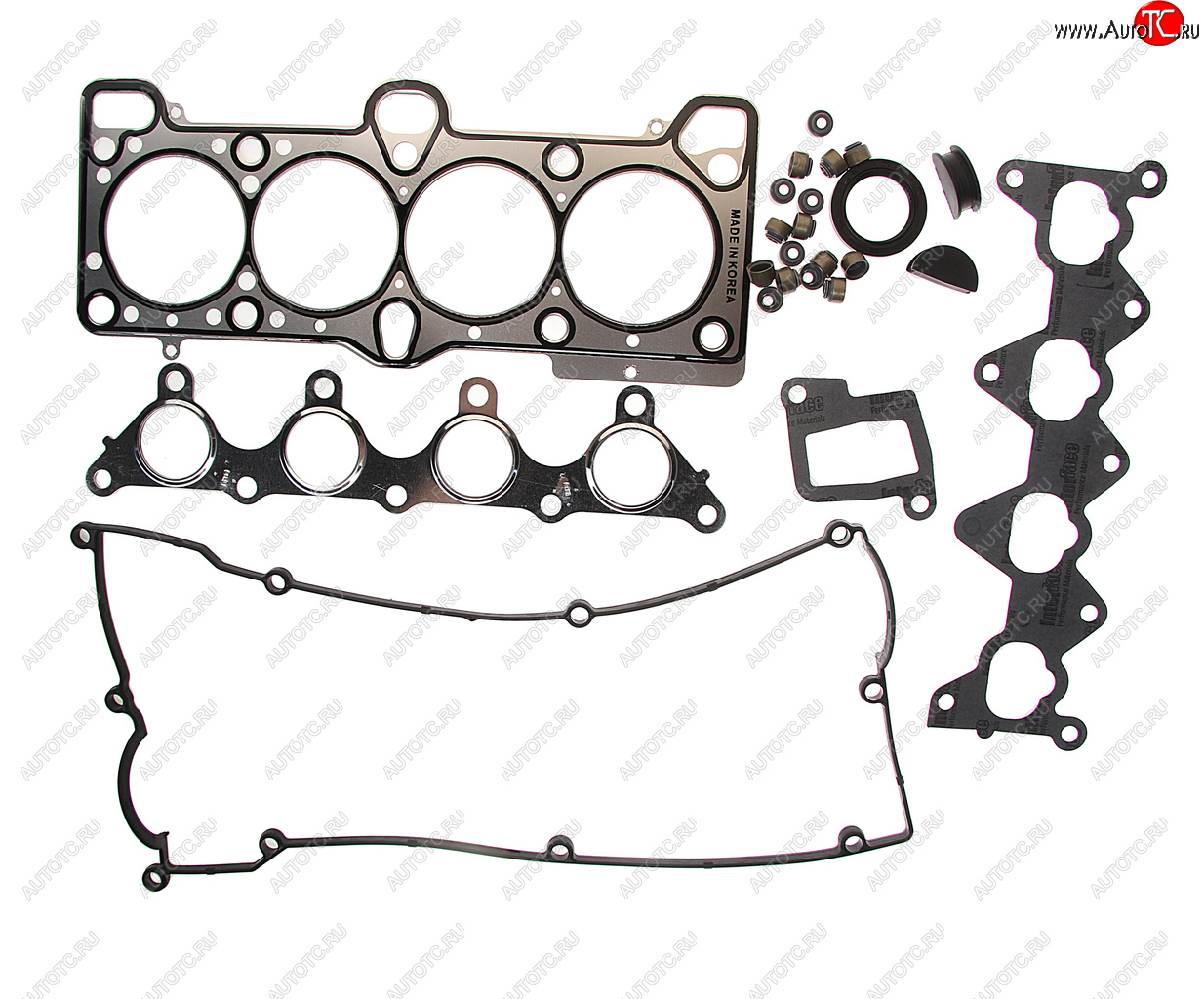 3 289 р. Прокладка двигателя HYUNDAI Accent (99-) (DOHC) комплект верхний (M) MANDO MANDO egomh00016 MANDO egomh00016  с доставкой в г. Керчь