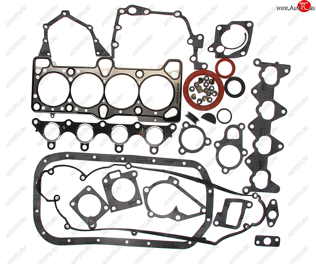 2 689 р. Прокладка двигателя HYUNDAI Elantra (00-) (1.6) комплект (M) MANDO MANDO egomh00018  с доставкой в г. Керчь