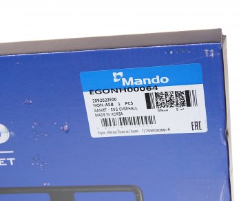 2 259 р. Прокладка двигателя HYUNDAI Tucson (04-) (2.0) комплект верхний (AF) MANDO MANDO egonh00064 MANDO egonh00064  с доставкой в г. Керчь. Увеличить фотографию 6