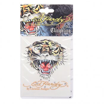 7 р. Наклейка TIGER 9х12 со стразами ED HARDY ED HARDY eh-00234  с доставкой в г. Керчь. Увеличить фотографию 1