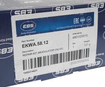 7 449 р. Ремкомплект MAN SCANIA RENAULT модулятора EBS двухканального EBS EBS ekwa5812  с доставкой в г. Керчь. Увеличить фотографию 4