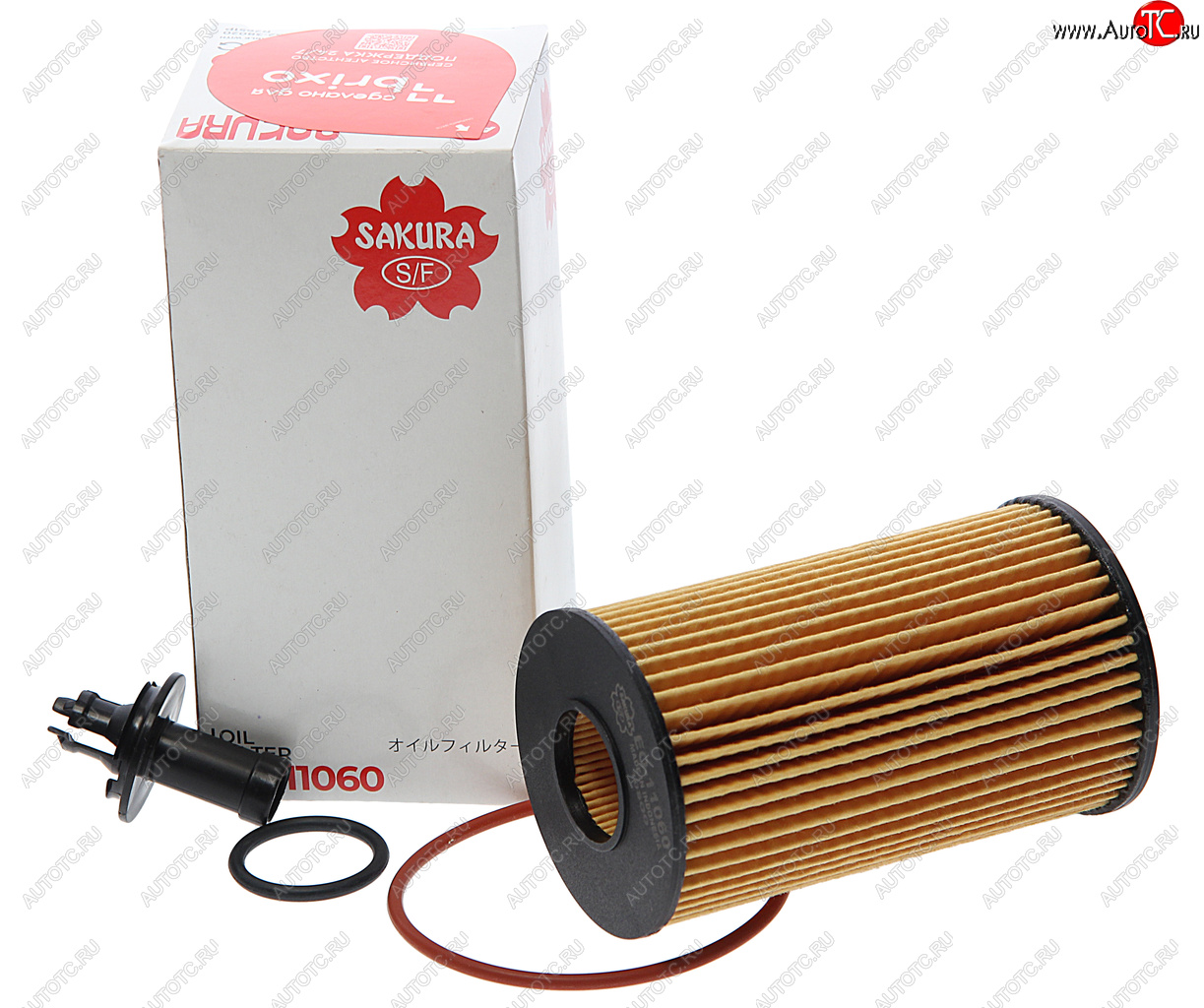 669 р. Фильтр масляный TOYOTA Land Cruiser (08-) (4.5 D) (V8) SAKURA SAKURA eo11060  с доставкой в г. Керчь