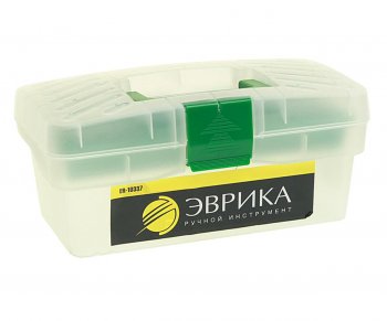 Ящик для инструмента 285х155х125мм прозрачный ЭВРИКА ЭВРИКА er-10337