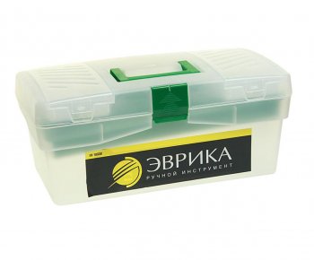 Ящик для инструмента 420х220х180мм прозрачный ЭВРИКА ЭВРИКА er-10338