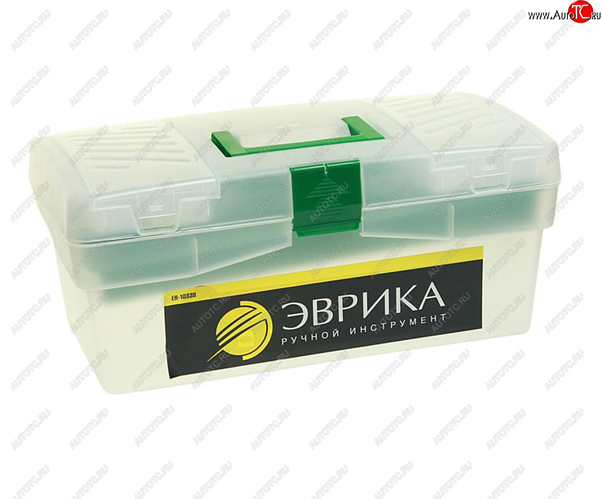 759 р. Ящик для инструмента 420х220х180мм прозрачный ЭВРИКА ЭВРИКА er-10338  с доставкой в г. Керчь