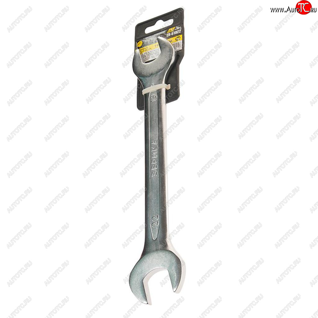 234 р. Ключ рожковый 19х22мм CrV Pro ЭВРИКА ЭВРИКА er-51922  с доставкой в г. Керчь