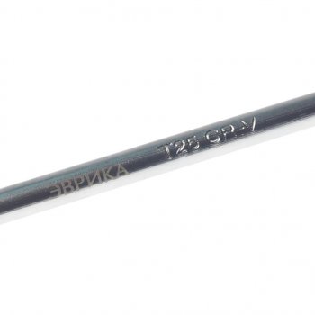 23 р. Ключ TORX Г-образный T25 удлиненный ЭВРИКА ЭВРИКА er-76625l  с доставкой в г. Керчь. Увеличить фотографию 2