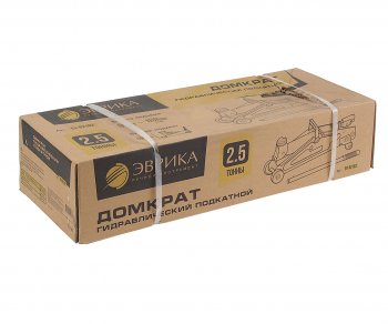 6 499 р. Домкрат подкатной 2.5т 85-385мм с низким подхватом ЭВРИКА ЭВРИКА er-82103  с доставкой в г. Керчь. Увеличить фотографию 4