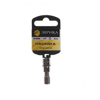 29 р. Бита-головка 1/4 HEX H8х37мм с держателем ЭВРИКА ЭВРИКА er-93506h ЭВРИКА er-93506h  с доставкой в г. Керчь. Увеличить фотографию 1