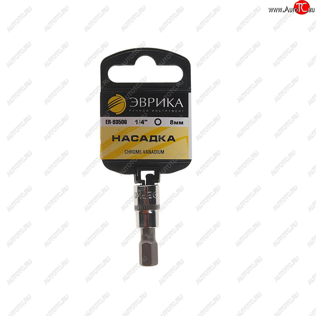 29 р. Бита-головка 1/4 HEX H8х37мм с держателем ЭВРИКА ЭВРИКА er-93506h ЭВРИКА er-93506h  с доставкой в г. Керчь